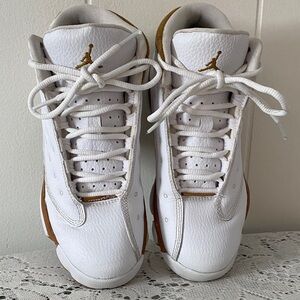 Retro Wheat 3Y Round Toe Air Jordan Basketball Sneakers